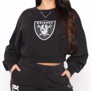 Raiders Cropped Sweater